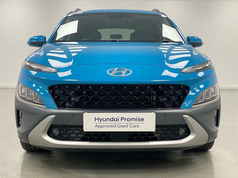 Hyundai Kona 1.6 Gdi Hybrid Ultimate Dct CK22MBX Blue #6
