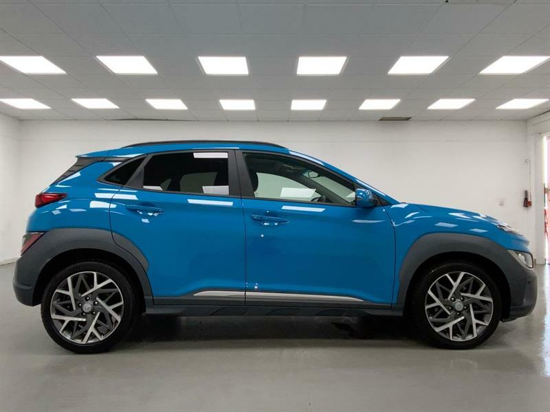 Hyundai Kona 1.6 Gdi Hybrid Ultimate Dct CK22MBX Blue #5