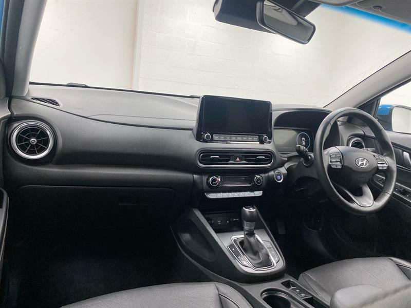 Hyundai Kona 1.6 Gdi Hybrid Ultimate Dct CK22MBX Blue #2
