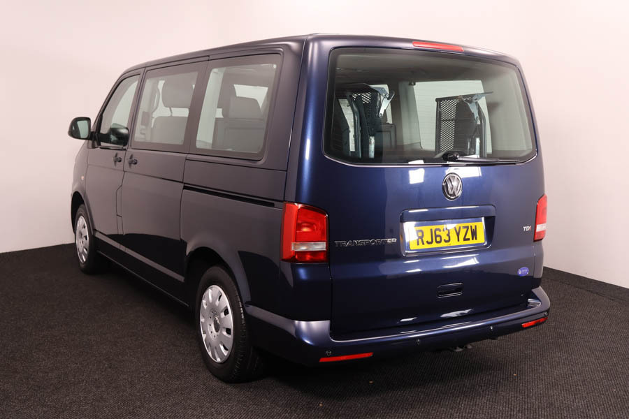 Volkswagen Transporter Shuttle Shuttle 2.0 Tdi 140 Se Dsg Blue #4