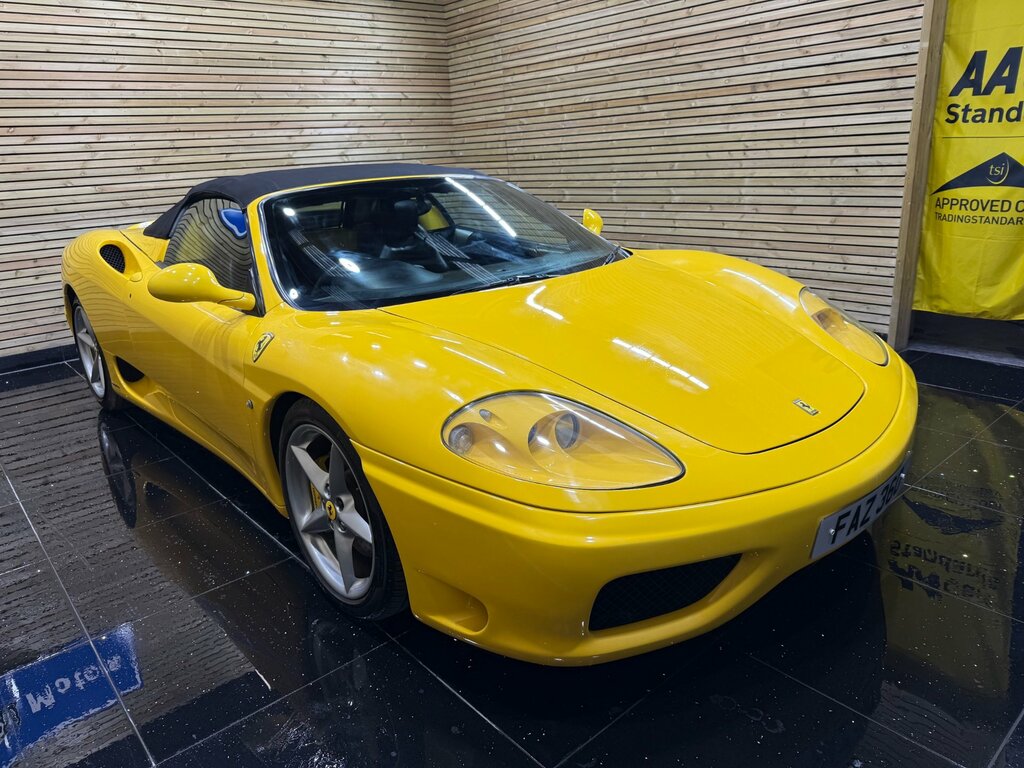 Ferrari 360 Convertible Yellow #5