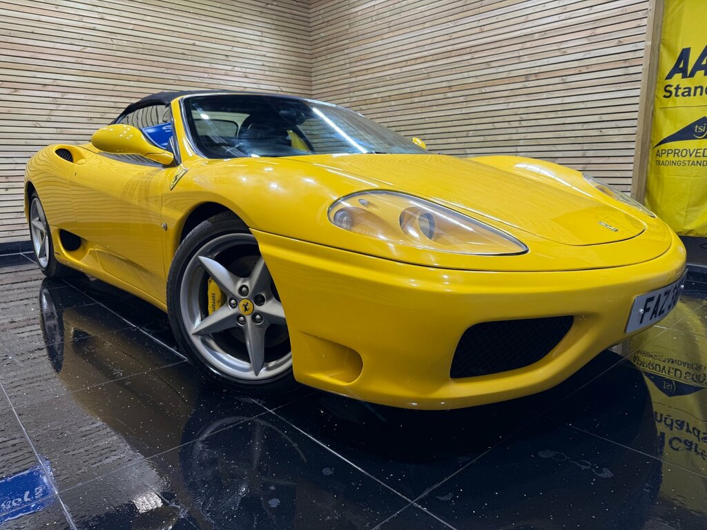 Ferrari 360 Convertible Yellow #4