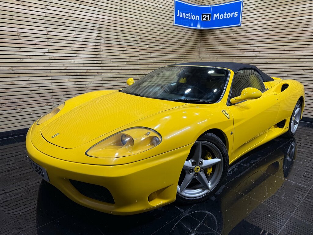 Ferrari 360 Convertible Yellow