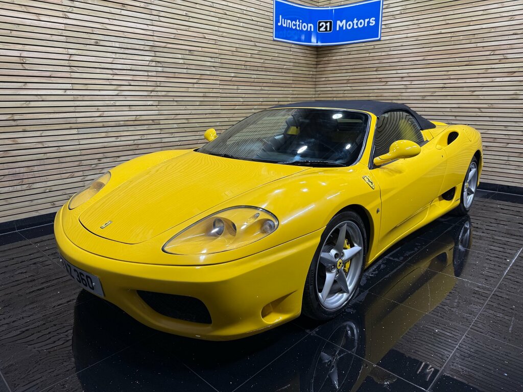 Ferrari 360 Convertible Yellow #6