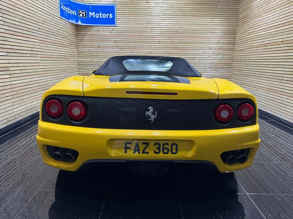 Ferrari 360 Convertible Yellow #3