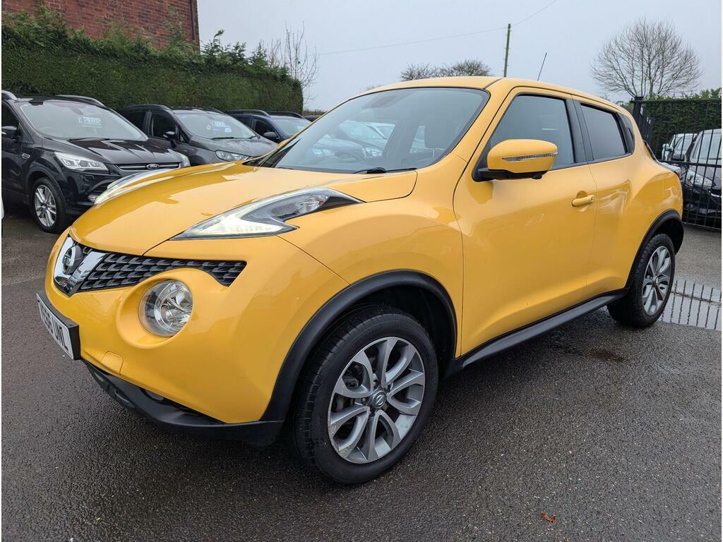 Nissan Juke 1.5 Dci Tekna Euro 6 S S Yellow