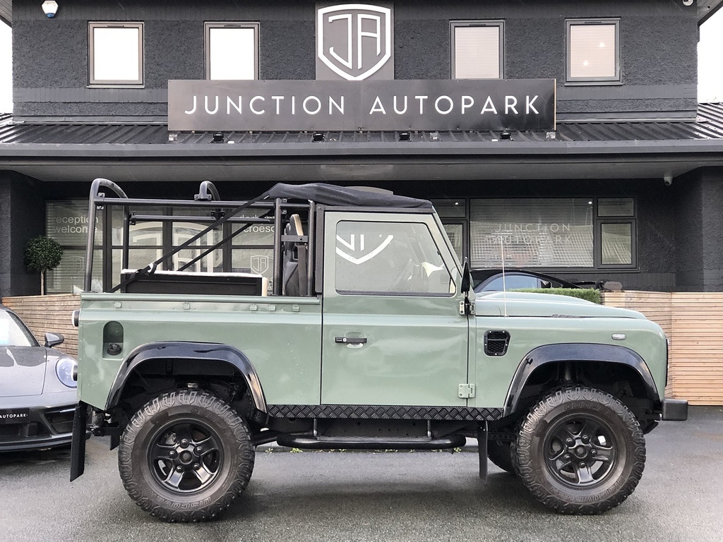 Land Rover Defender 90 Tdci OE08WEA Green #5