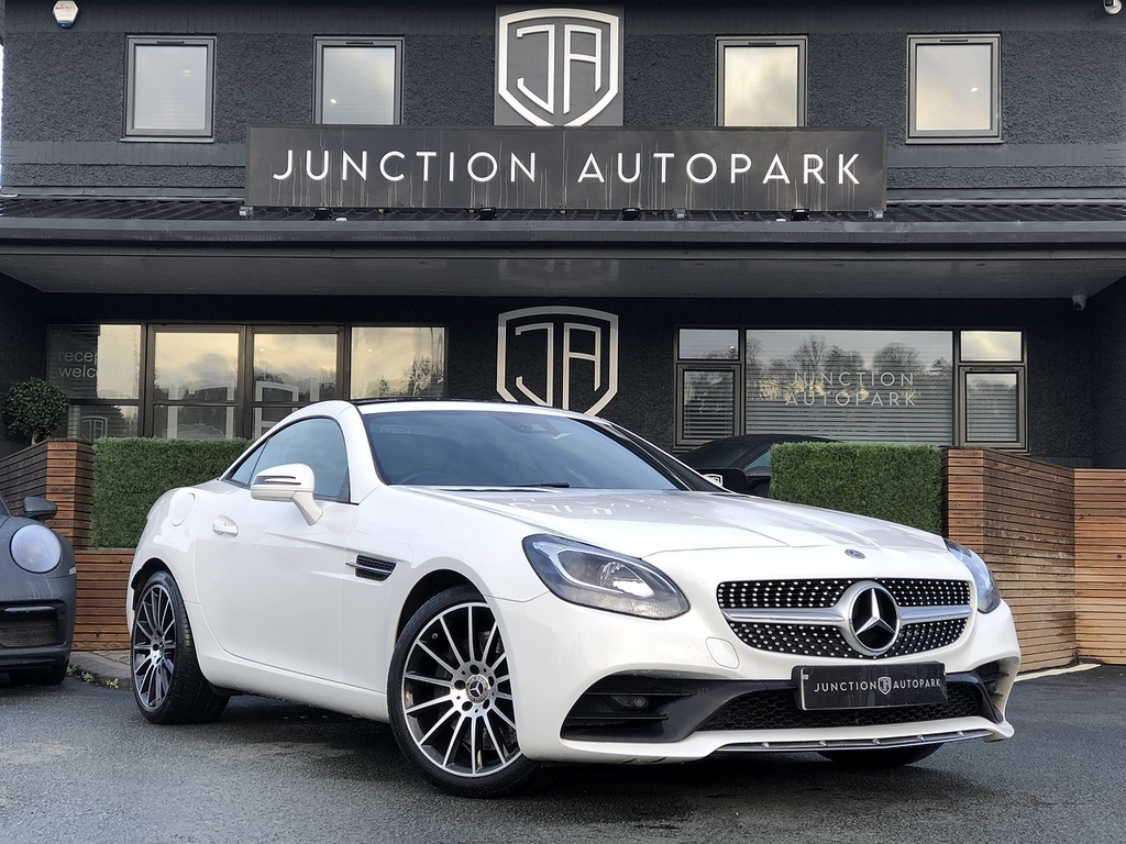 Mercedes-Benz SLC Slc300 Amg Line White #2