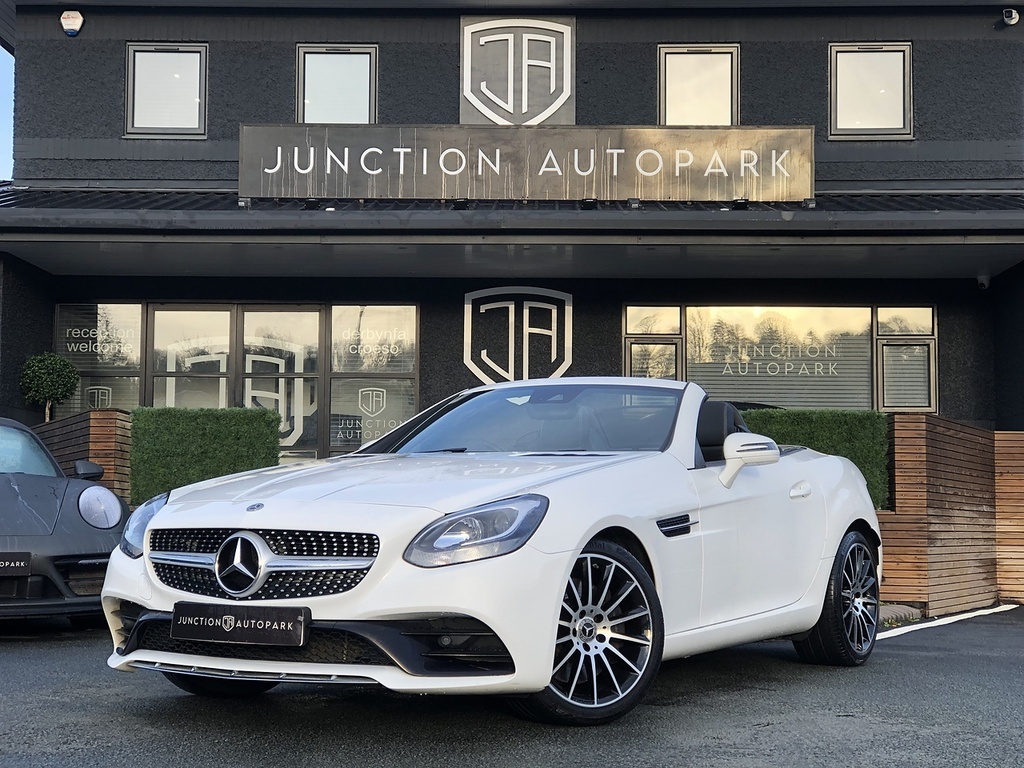 Mercedes-Benz SLC Slc300 Amg Line White #3