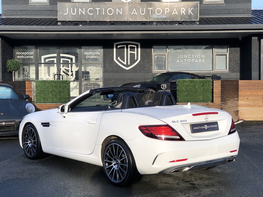 Mercedes-Benz SLC Slc300 Amg Line White #6