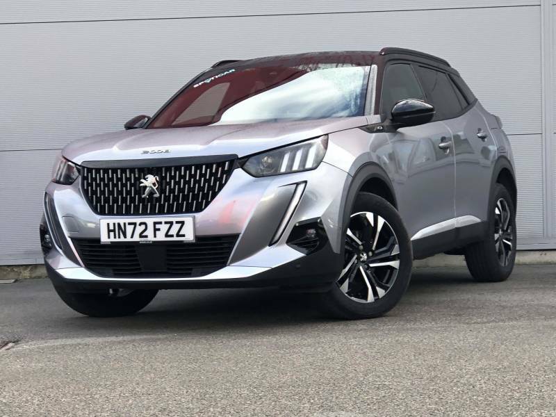 Peugeot 2008 1.2 Puretech Gt Euro 6 Ss - 2022 72 HN72FZZ Grey #2
