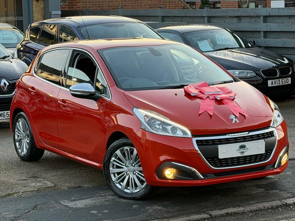 Peugeot 208 Hatchback 1.2 Puretech Allure Eat Euro 6 Ss Orange