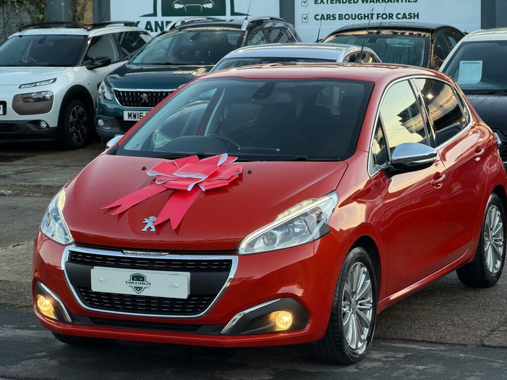 Peugeot 208 Hatchback 1.2 Puretech Allure Eat Euro 6 Ss LL17JBZ Orange #3