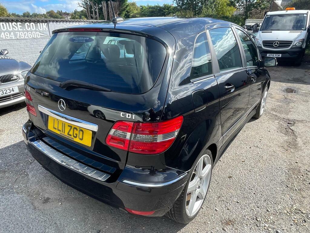 Mercedes-Benz B Class 2.0 B180 Cdi Sport Cvt Black #6