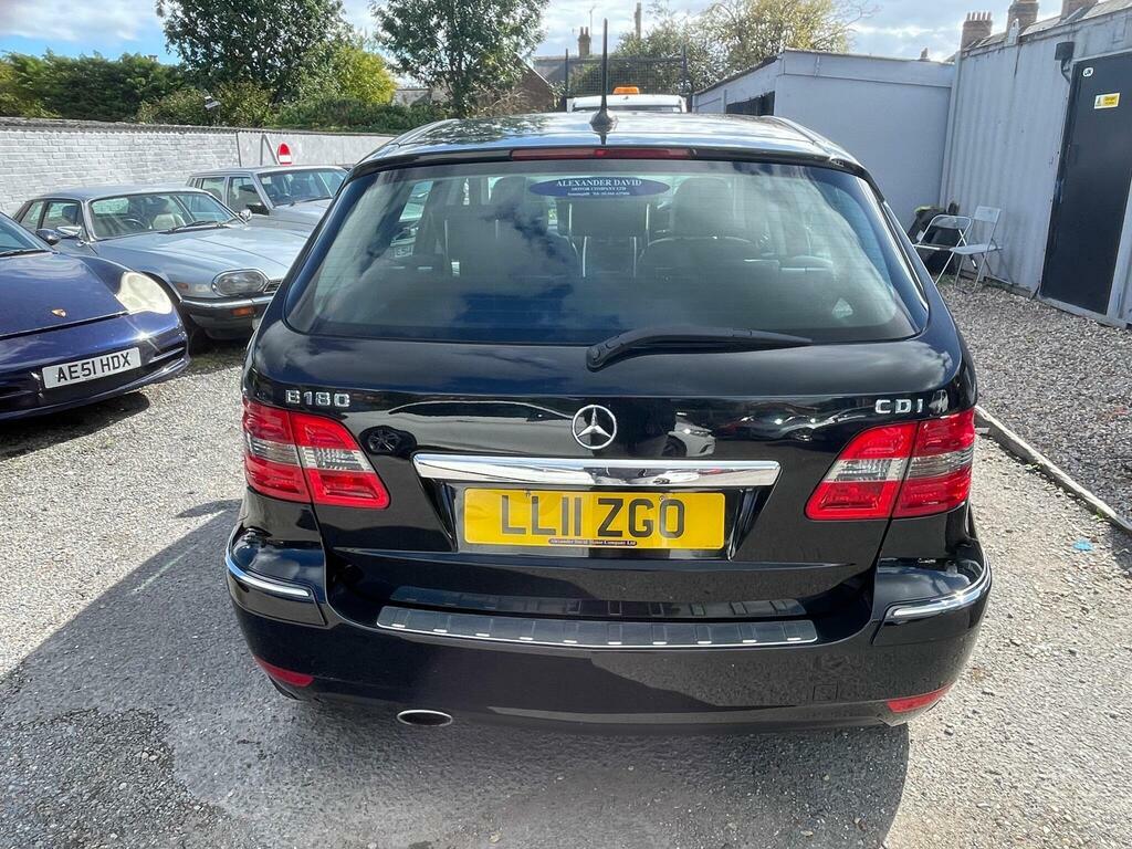Mercedes-Benz B Class 2.0 B180 Cdi Sport Cvt Black #5