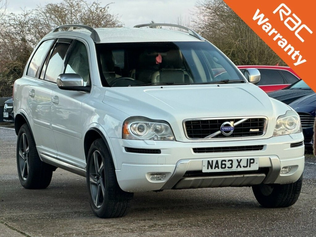Volvo XC90 2.4L R-design Nav White