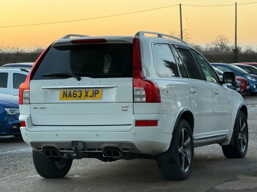 Volvo XC90 2.4L R-design Nav NA63XJP White #6