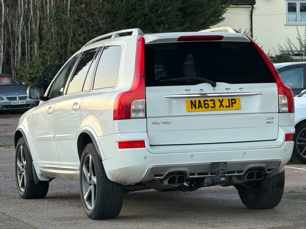 Volvo XC90 2.4L R-design Nav NA63XJP White #4
