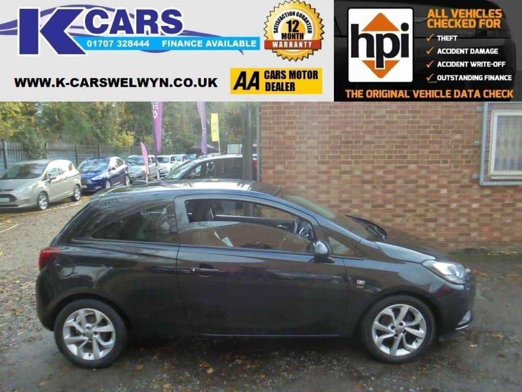 Vauxhall Corsa 1.2I Energy Euro 6 Ac Black