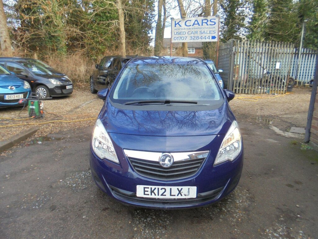 Vauxhall Meriva 1.4T 16V Exclusiv Euro 5 Blue #4