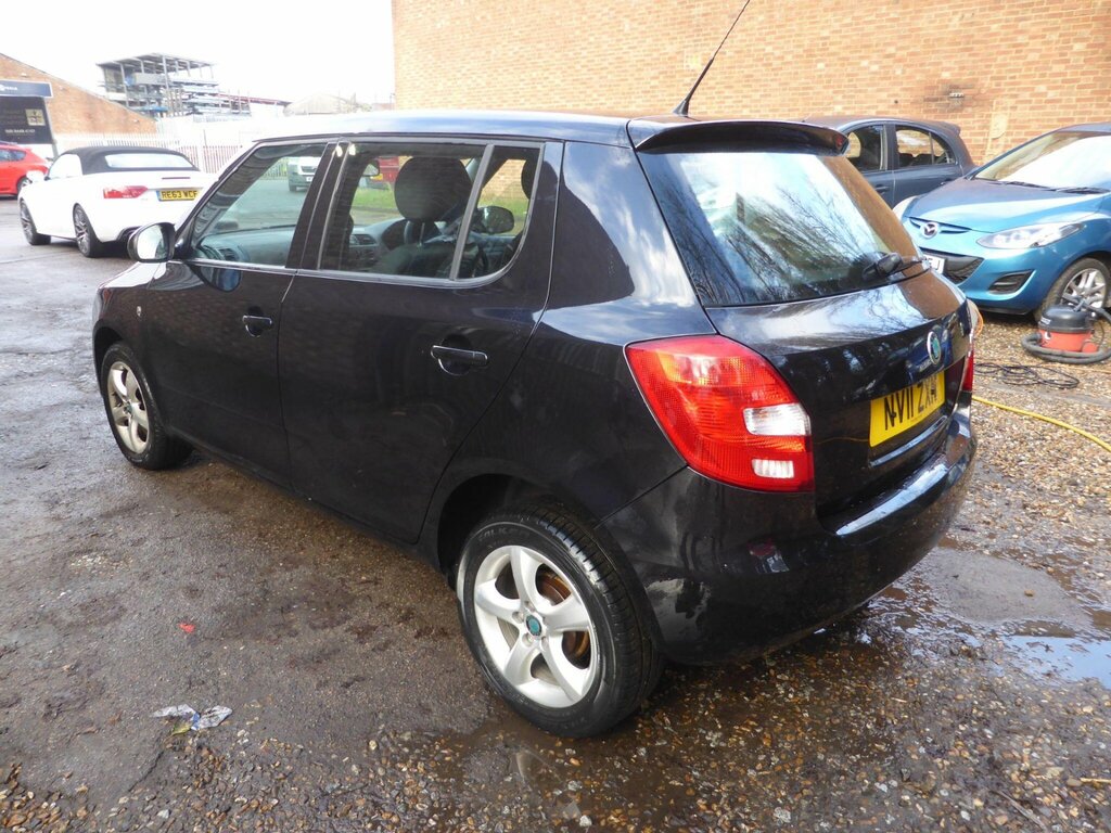 Skoda Fabia 1.2 Tsi Se Euro 5 Black #6