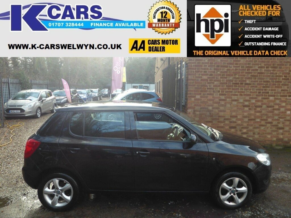 Skoda Fabia 1.2 Tsi Se Euro 5 Black