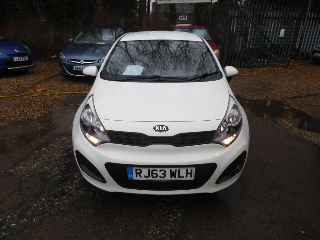 Kia RIO 1.25 1 Euro 5 White #4