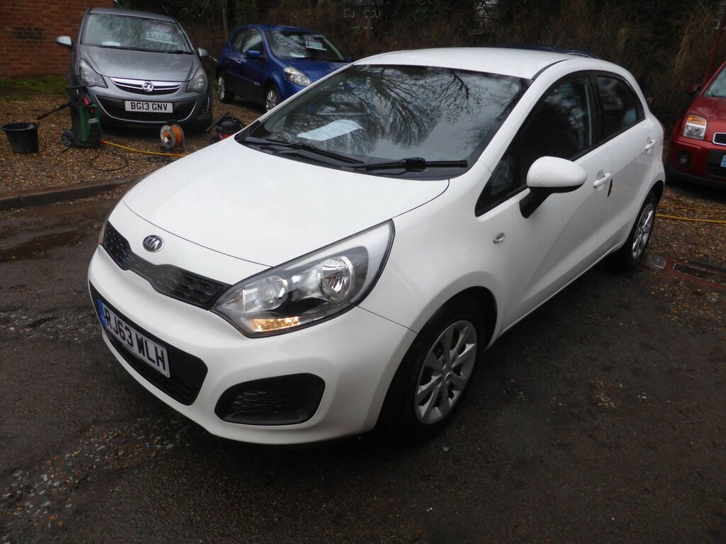 Kia RIO 1.25 1 Euro 5 White #5