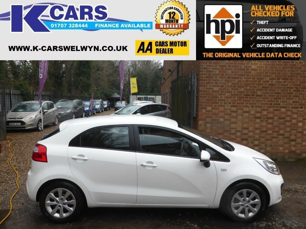 Kia RIO 1.25 1 Euro 5 White