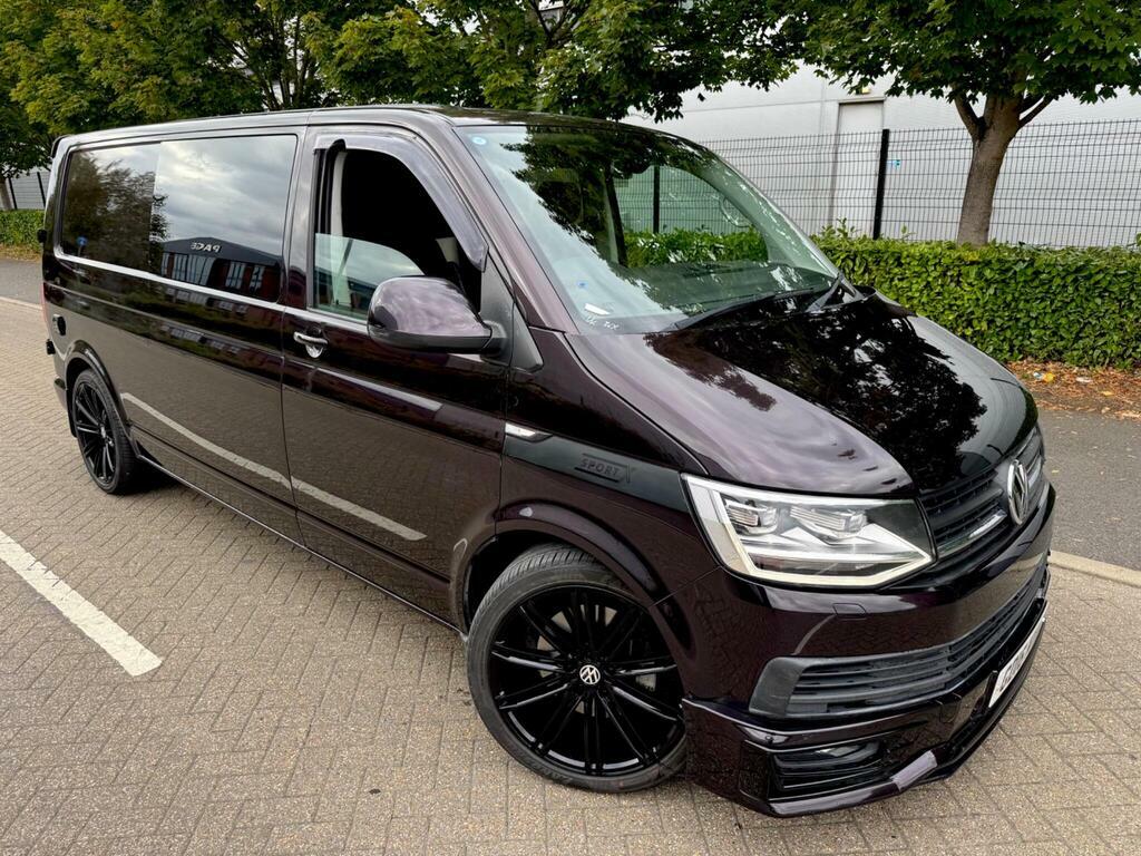 Volkswagen Transporter 2.0 Bitdi T32 Bluemotion Tech Highline Dsg Fwd Lwb Purple #2