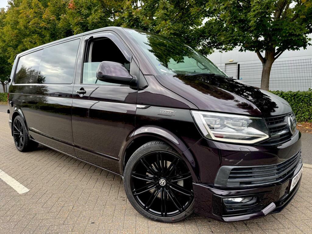 Volkswagen Transporter 2.0 Bitdi T32 Bluemotion Tech Highline Dsg Fwd Lwb Purple