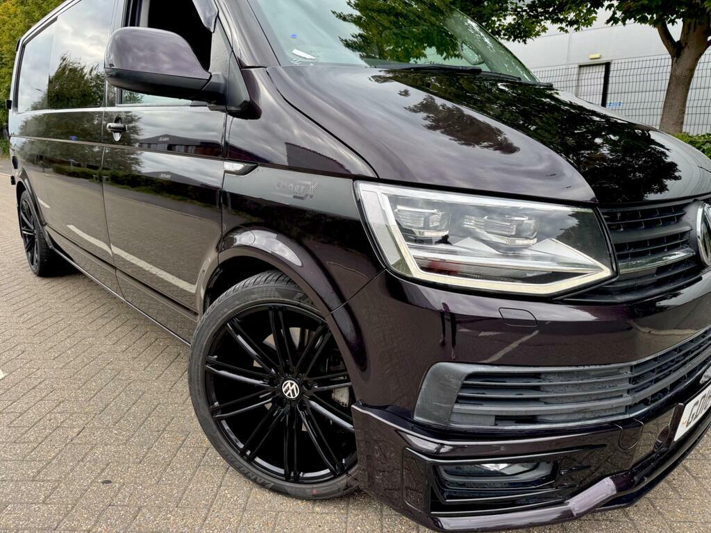 Volkswagen Transporter 2.0 Bitdi T32 Bluemotion Tech Highline Dsg Fwd Lwb Purple #6