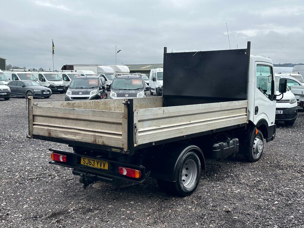Nissan NT400 2.5Dci 35.14 Crew Cab 3.5M Dropside Pickup Ex Coun White #6