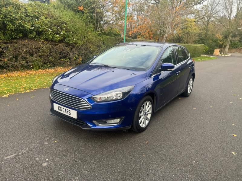 Ford Focus 1.5 Ecoboost Titanium - 2017 67 BJ67WWX Blue #4