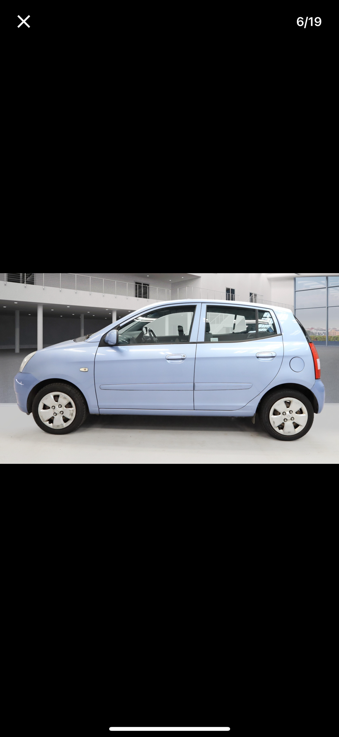 Kia Picanto Hatchback Blue #4