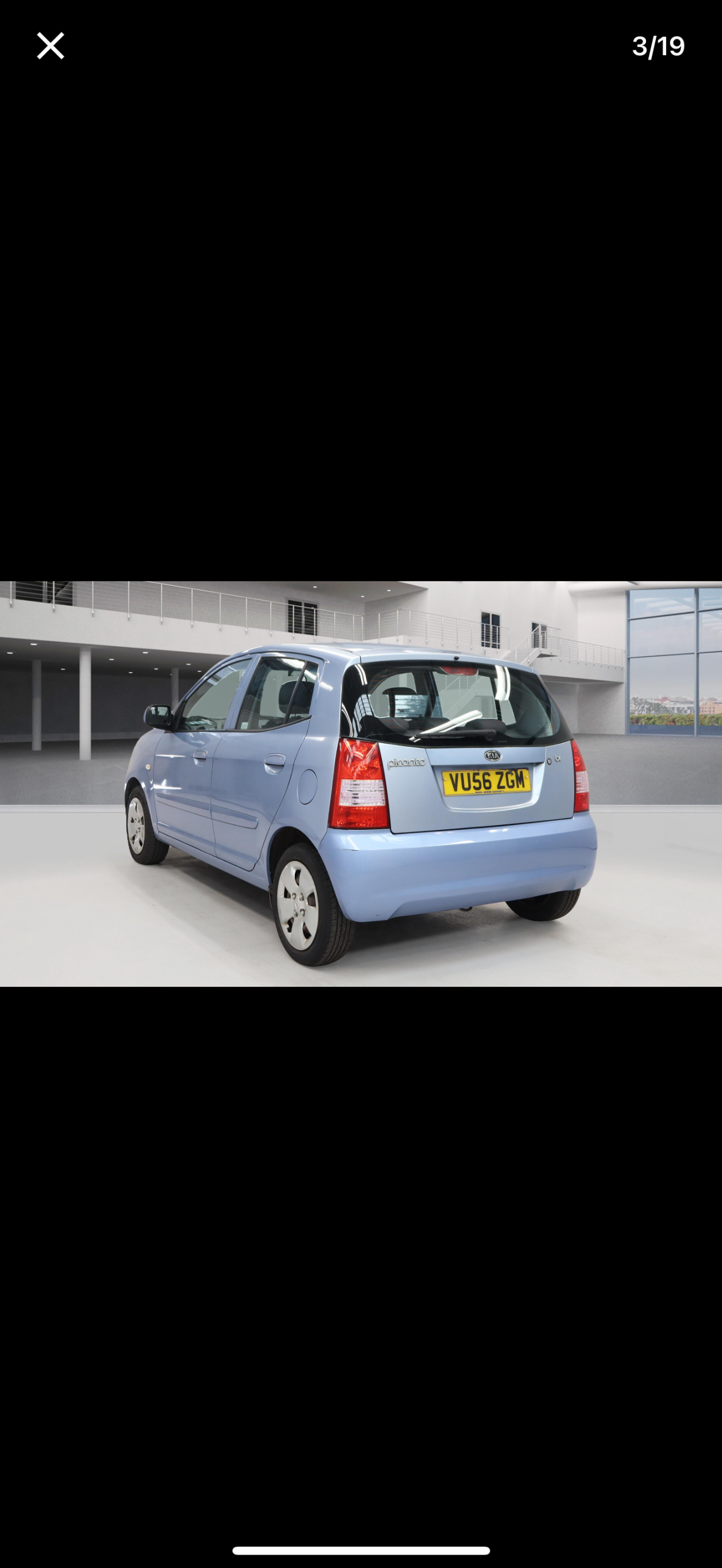 Kia Picanto Hatchback Blue #5