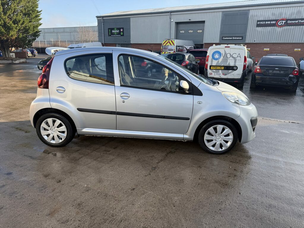 Peugeot 107 Hatchback MJ63TWU Silver #5