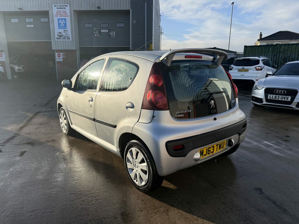 Peugeot 107 Hatchback MJ63TWU Silver #3