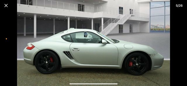 Porsche Cayman 3.4 987 S Coupe 254 G Km 295 Bh Silver #5