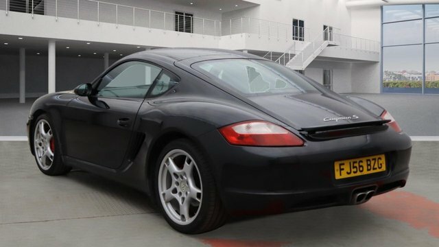 Porsche Cayman 3.4 987 S Coupe 254 G Km 295 Bh Black #4