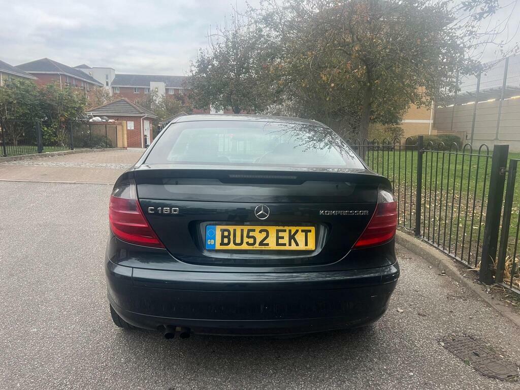 Mercedes-Benz C Class 1.8 C180 Kompressor Se BU52EKT Black #6