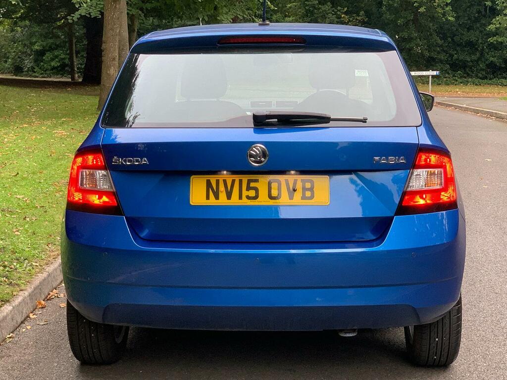 Skoda Fabia 1.0 Se Blue #4