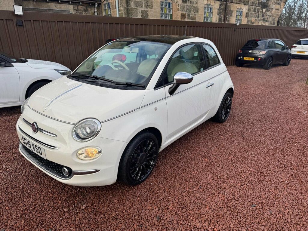 Fiat 500 Hatchback 1.2 Collezione Fall Euro 6 Ss 20 SG18VSO White #3