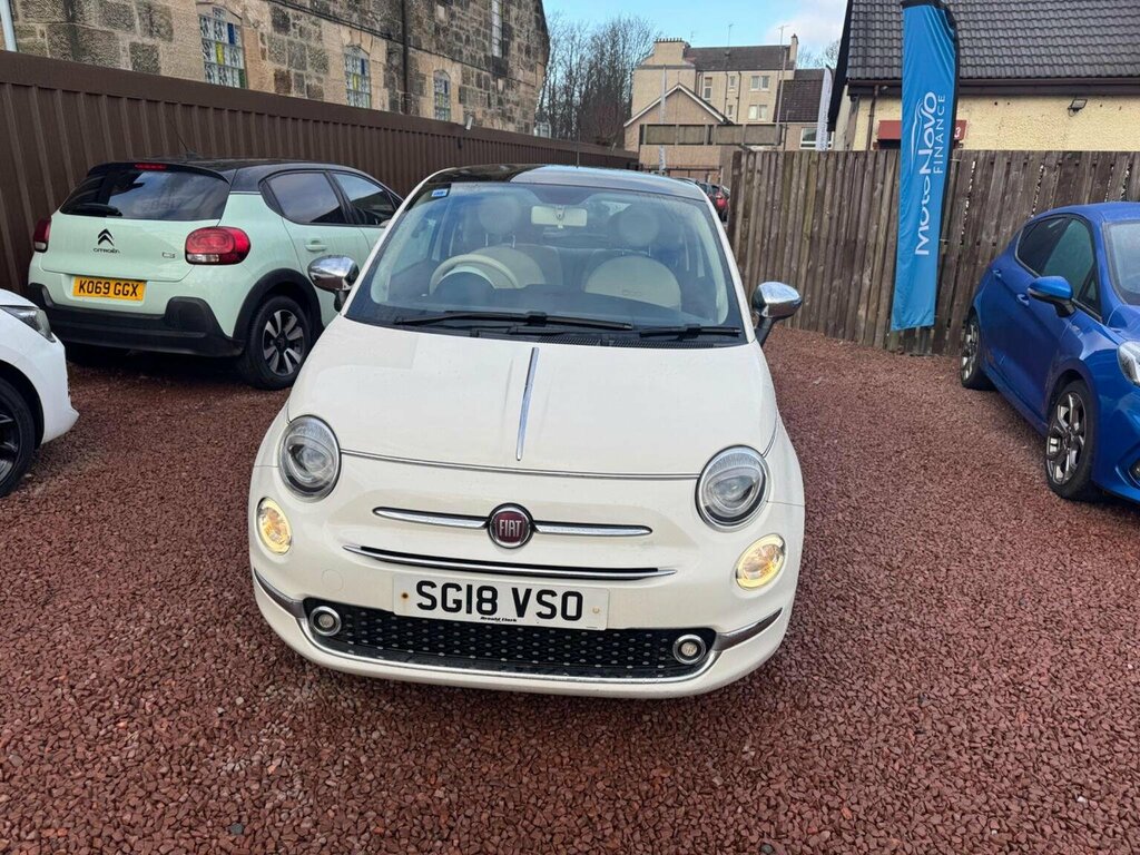 Fiat 500 Hatchback 1.2 Collezione Fall Euro 6 Ss 20 White