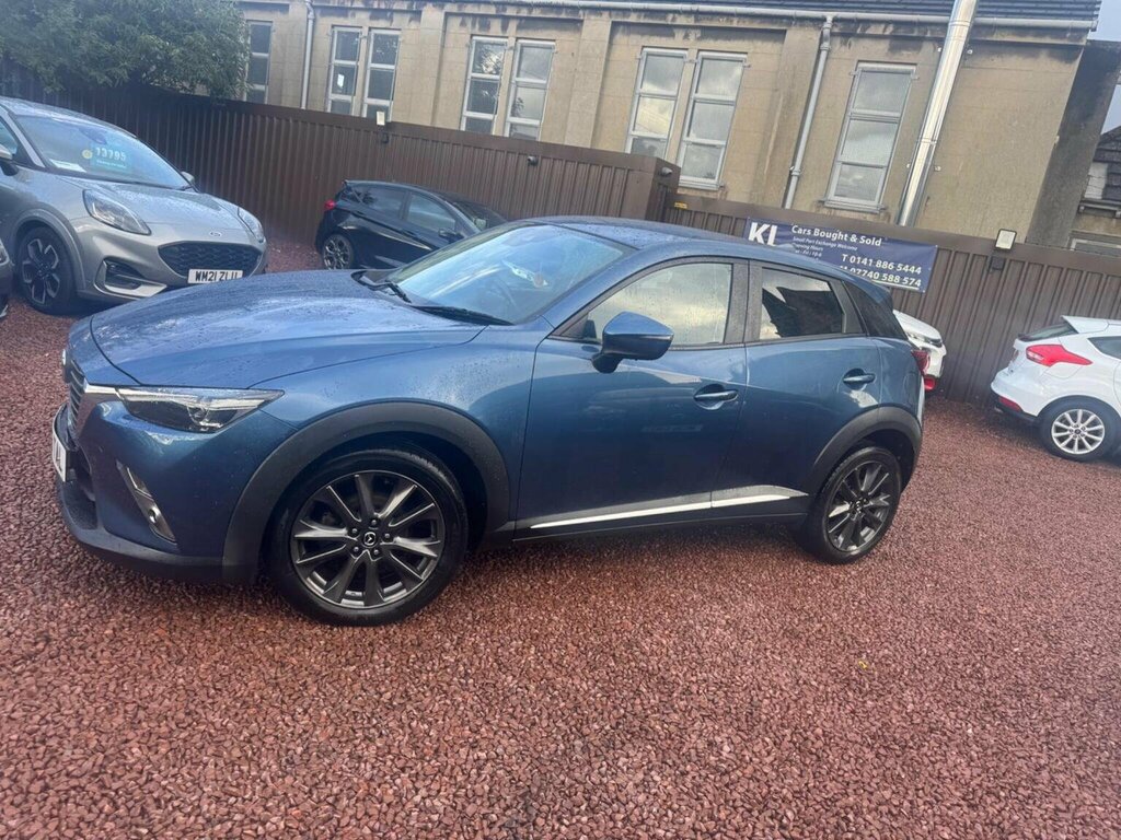 Mazda CX-3 Suv 2.0 Skyactiv-g Sport Nav Euro 6 Ss 201 JS55TAL Blue #2