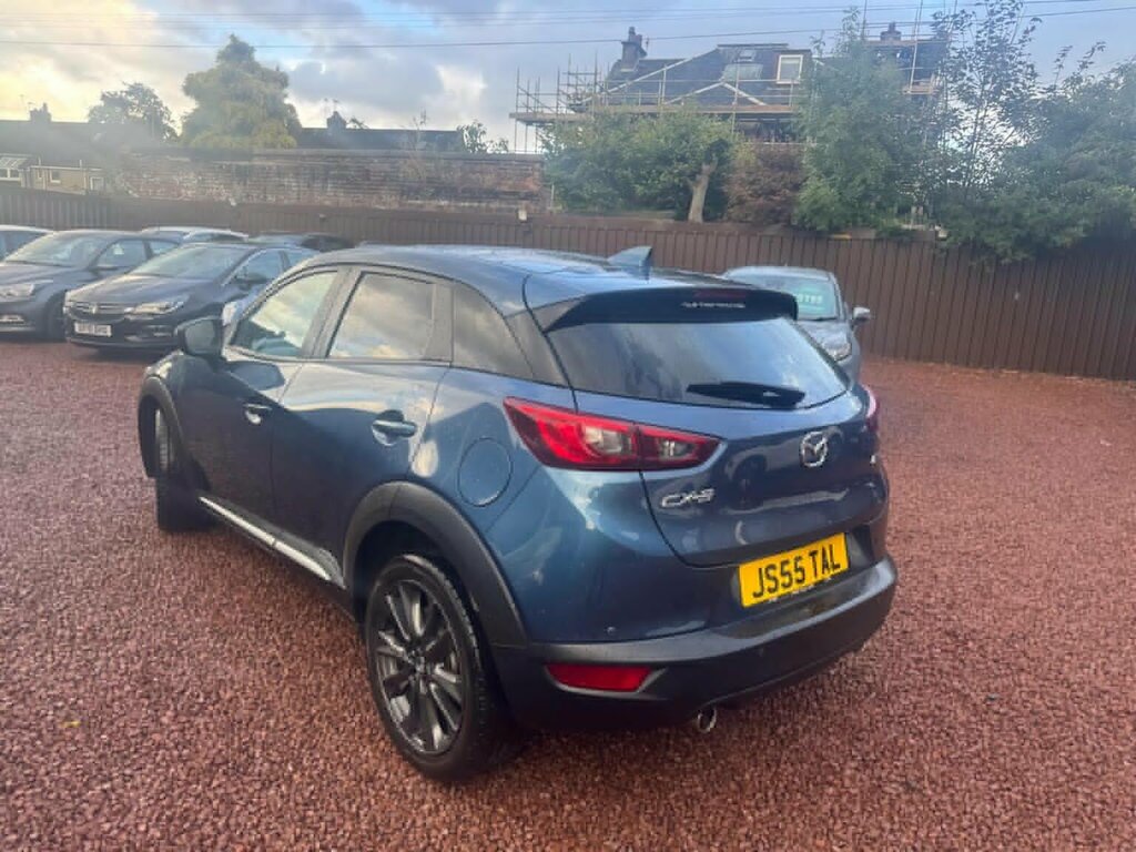 Mazda CX-3 Suv 2.0 Skyactiv-g Sport Nav Euro 6 Ss 201 JS55TAL Blue #4