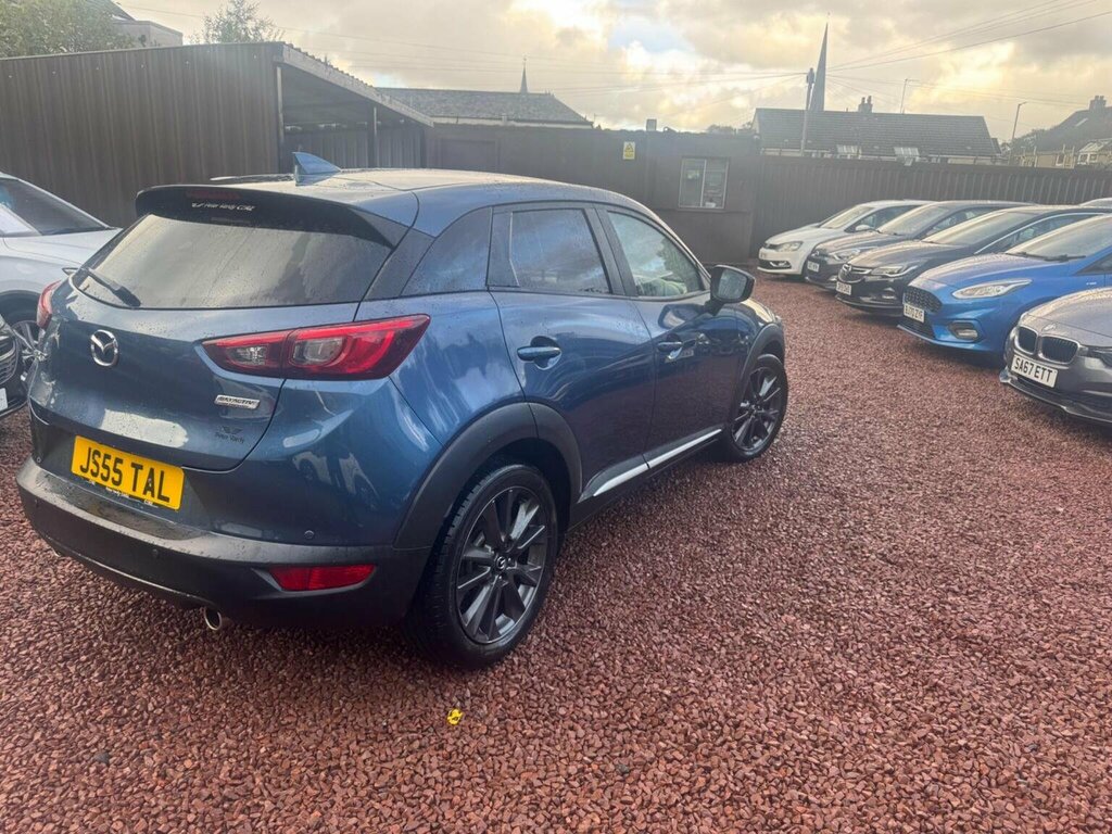 Mazda CX-3 Suv 2.0 Skyactiv-g Sport Nav Euro 6 Ss 201 JS55TAL Blue #6