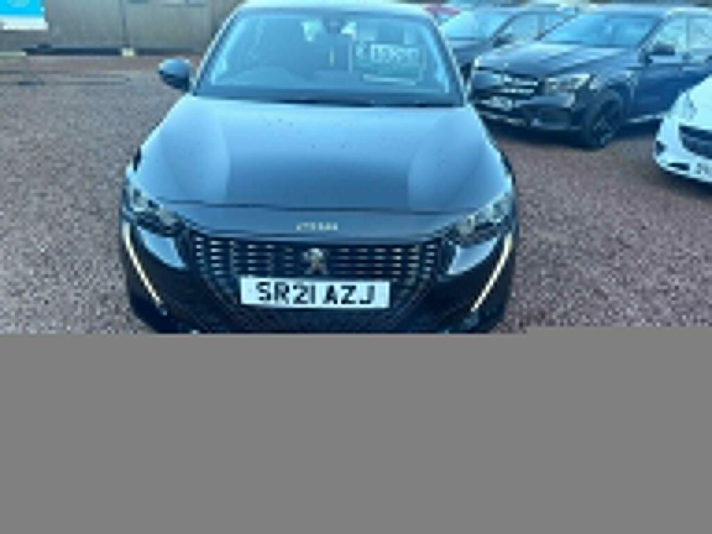Peugeot 208 Hatchback 1.2 Puretech Active Premium Euro 6 Ss SR21AZJ Black #2
