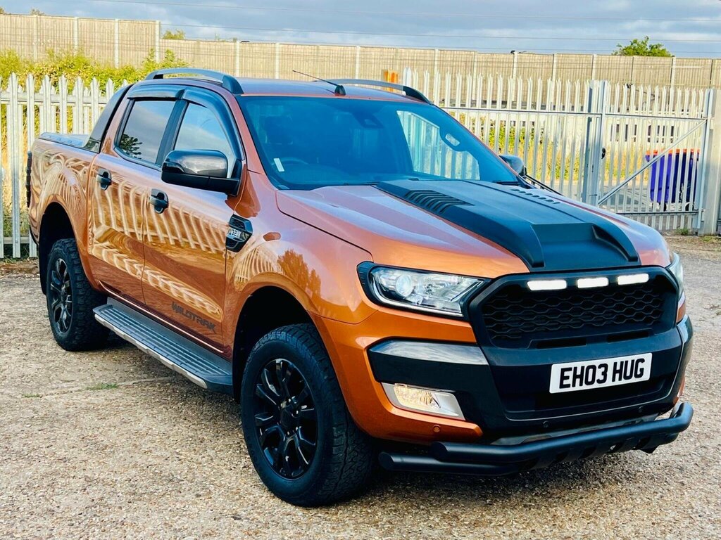 Ford Ranger Pickup 3.2 Tdci Wildtrak 4Wd Euro 5 2017 EH03HUG Orange #6