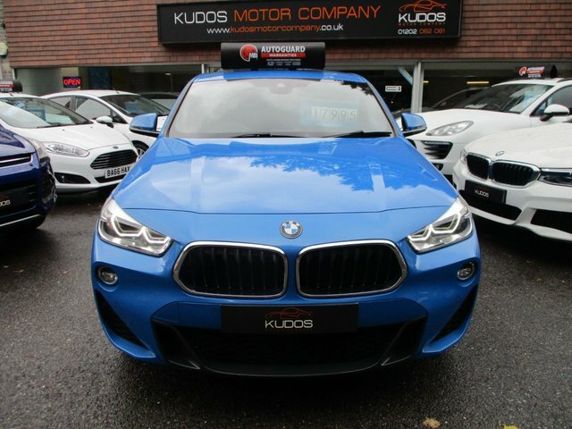 BMW X2 2018 2.0 20D M Sport Suv Xdrive Eu GU68NDN Blue #3